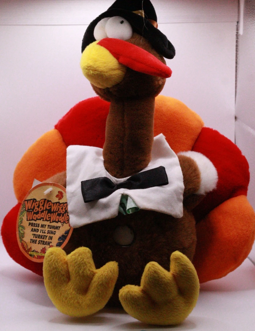 Wiggle Wiggle "Dan Dee" Waddle Waddle Singing Turkey Plush - photo 5