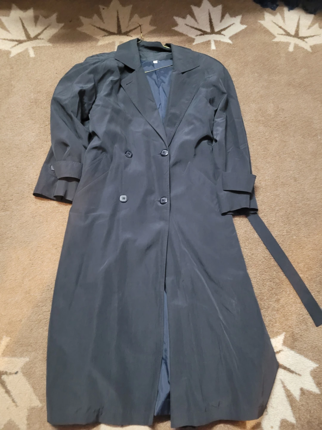 Double-breasted Trench Coat Size 8