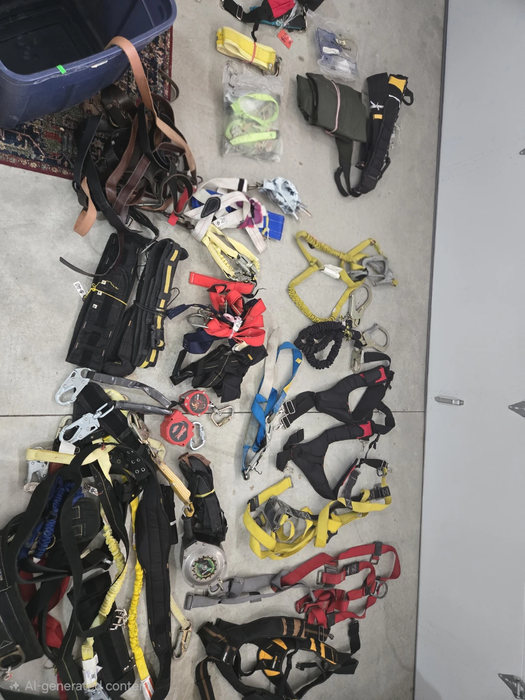 Assorted Industrial Fall Protection and Safety Gear