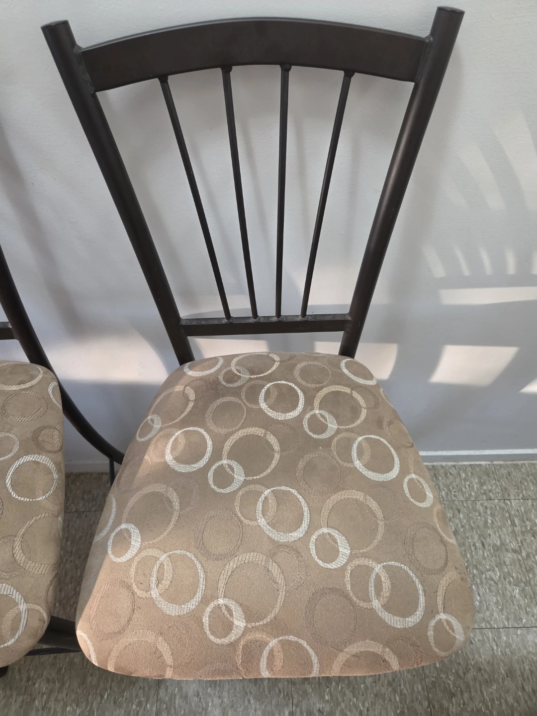 Set of Two Metal Bar Stools - photo 3