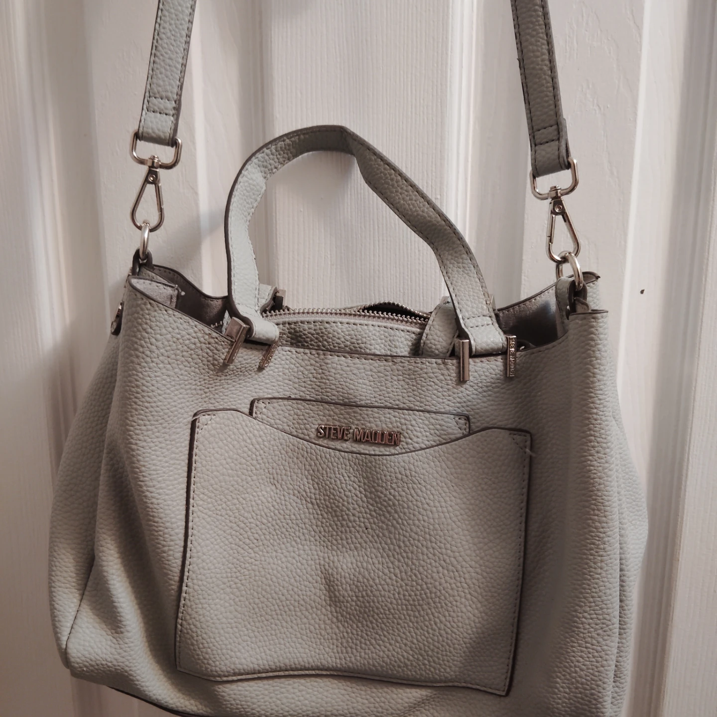 Steve Madden Light Gray Handbag