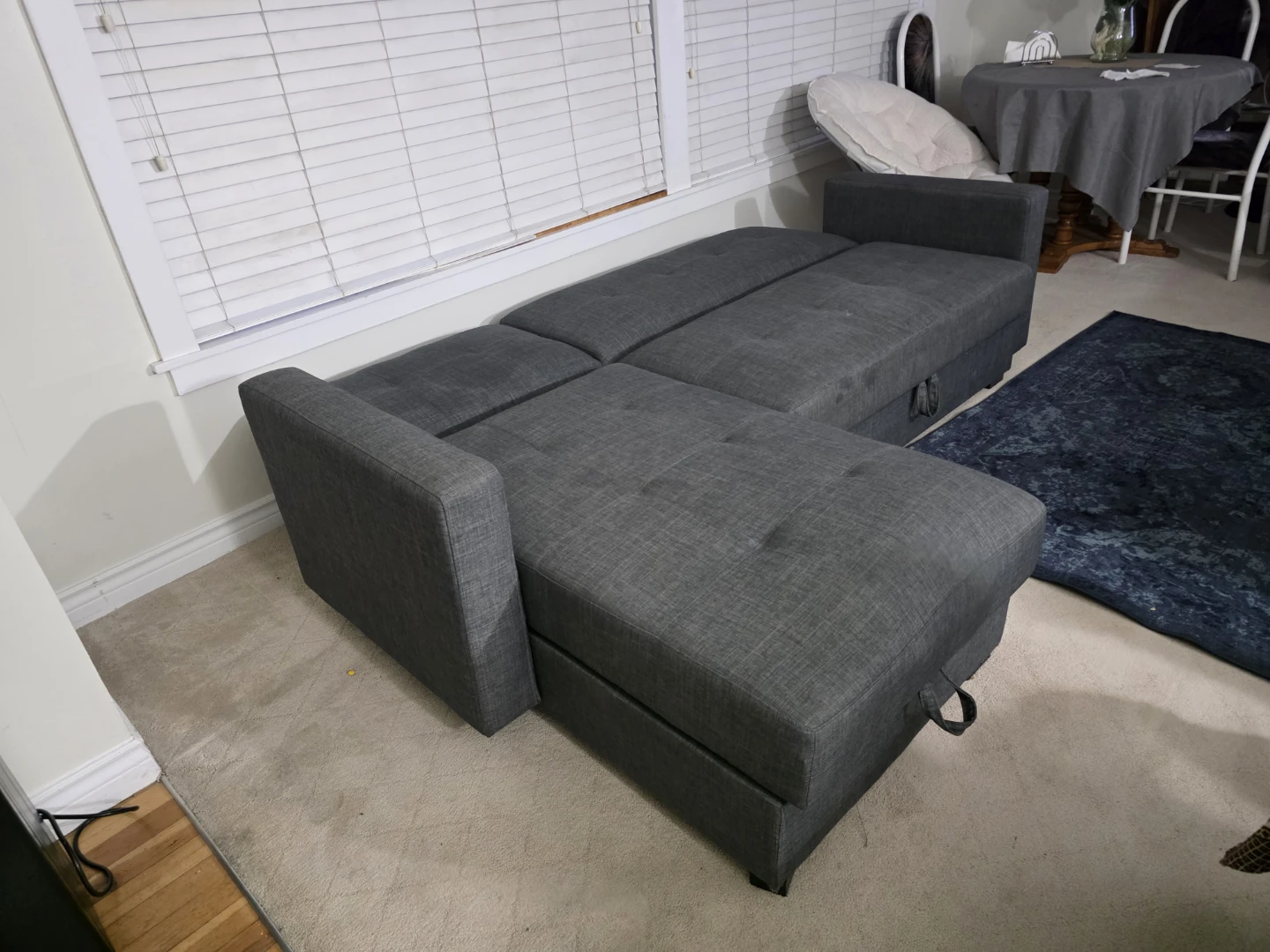 Carter 2-Piece Sleeper Sectional Sofa – For Sale - photo 4
