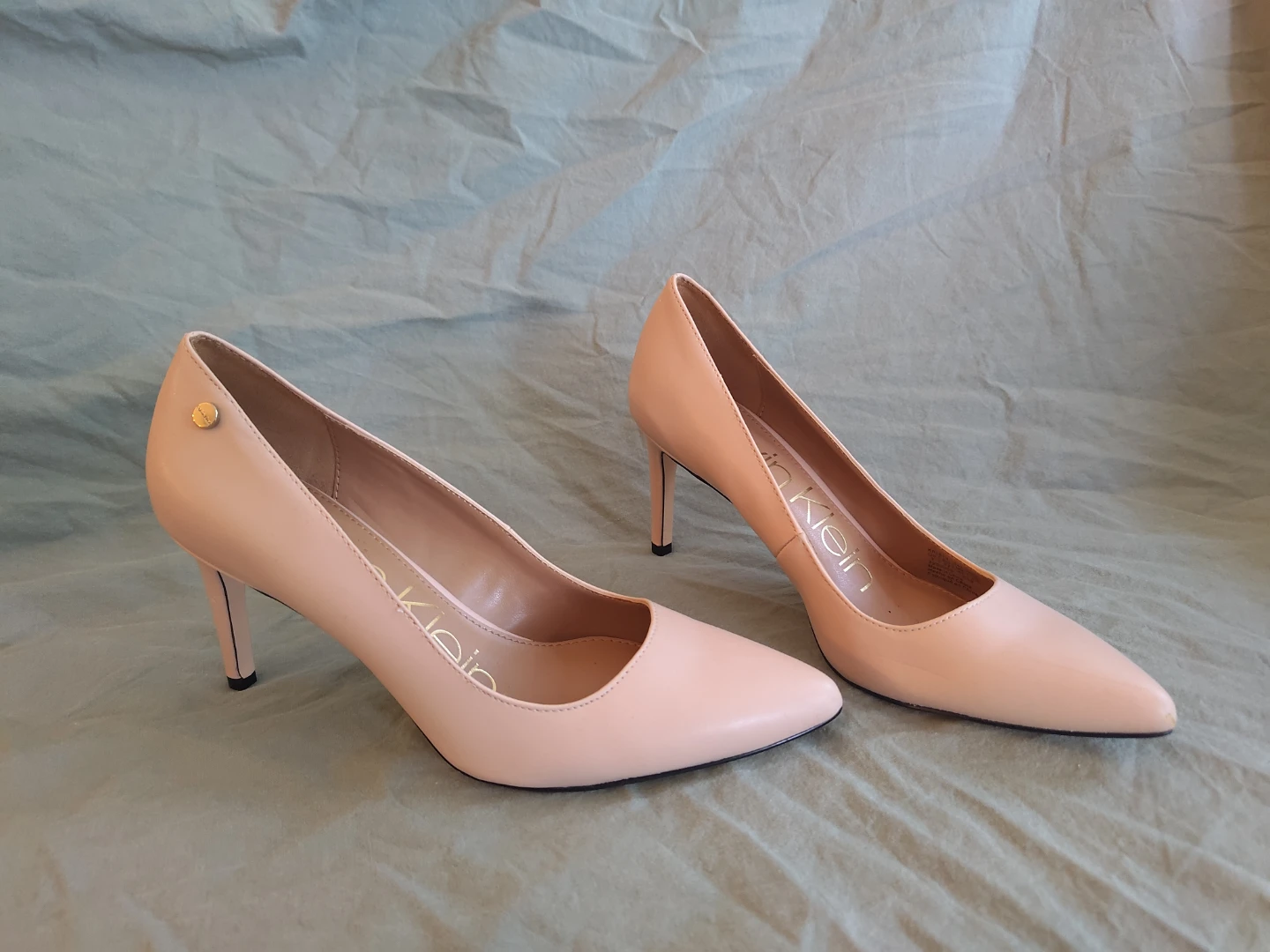 Calvin Klein Nude Pointed Heels