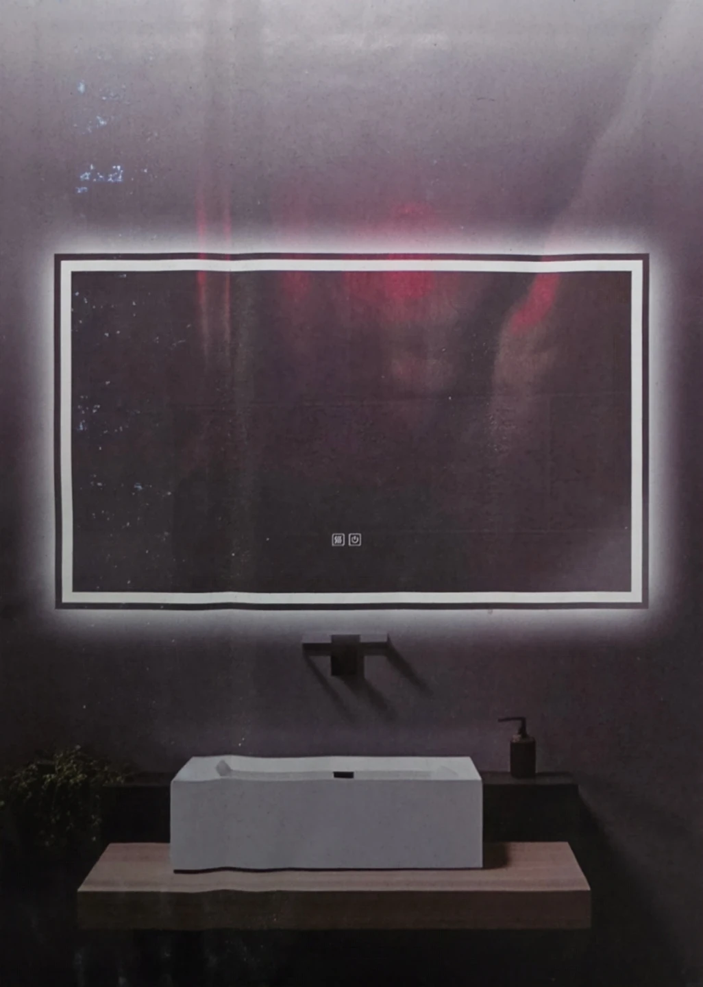 LED Bathroom Mirror 60" x 36" - photo 2