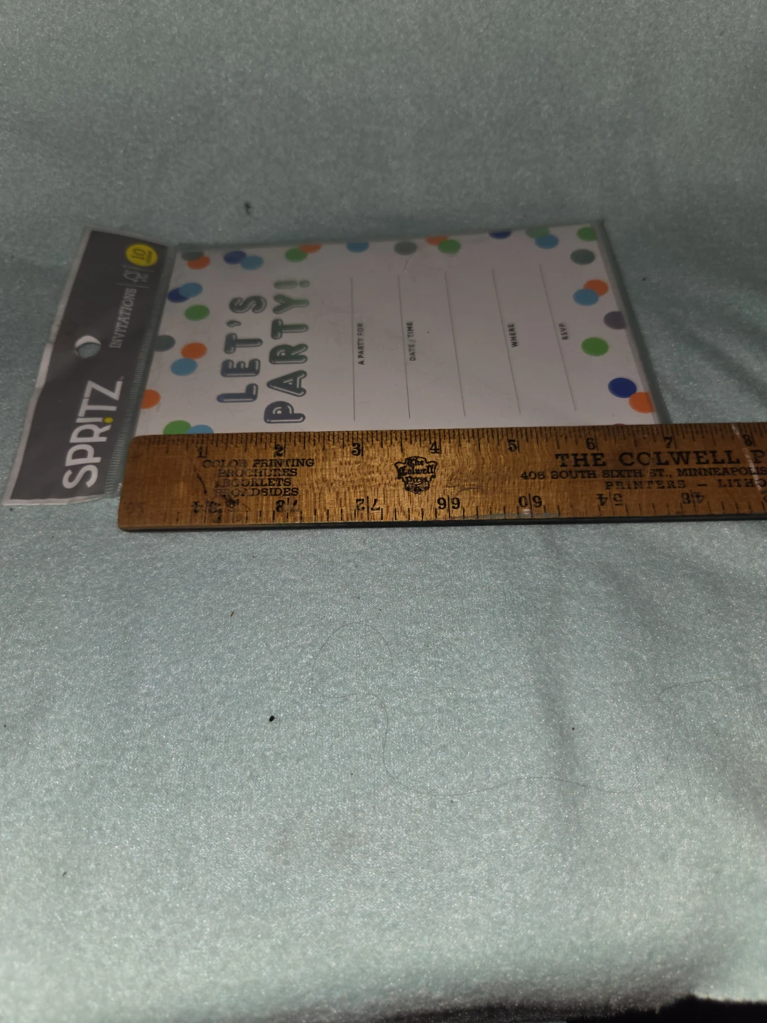 Spritz Let's Party! Invitations 10 Count - photo 5