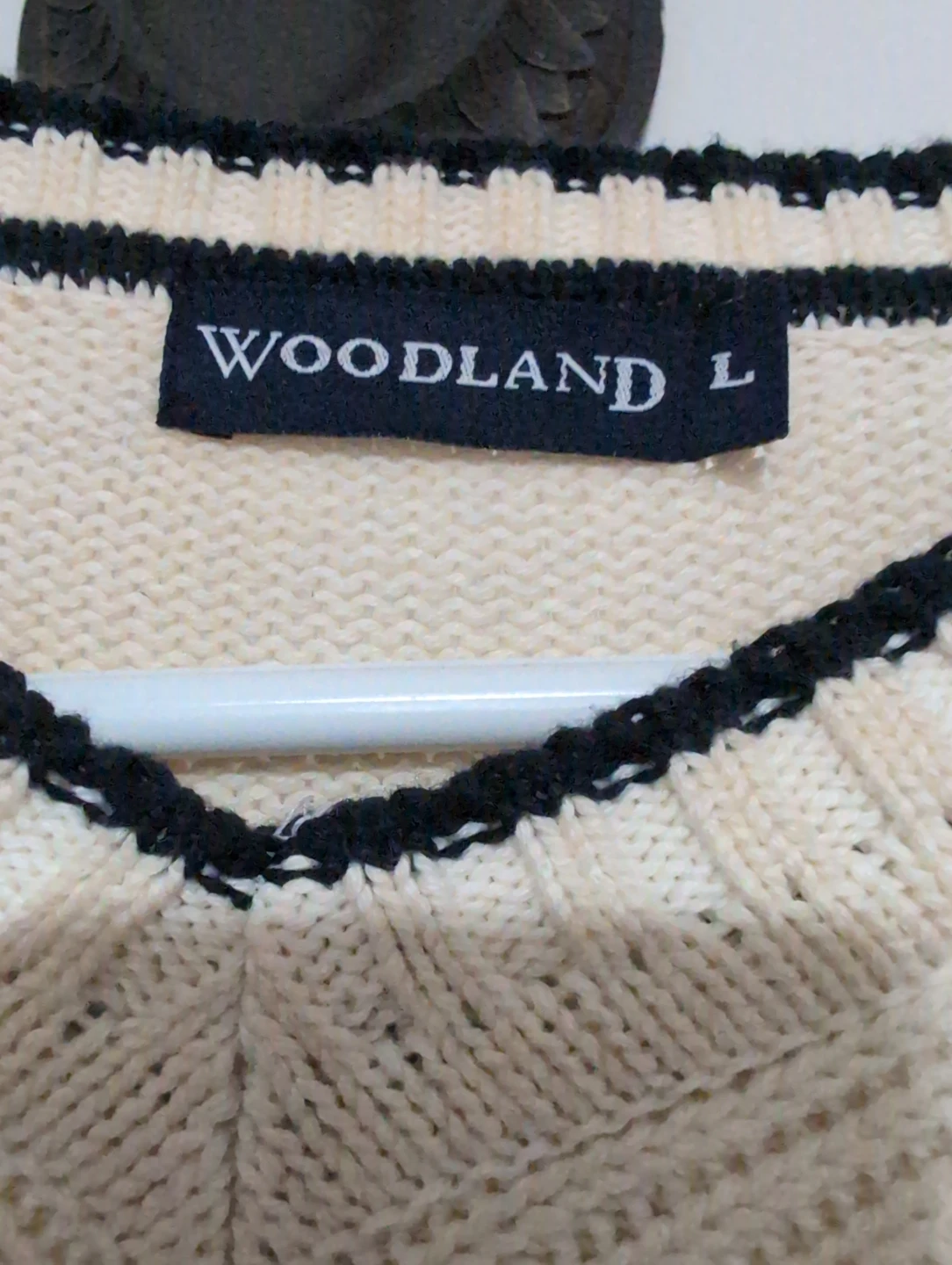 Woodland Striped V-Neck Sweater - photo 2