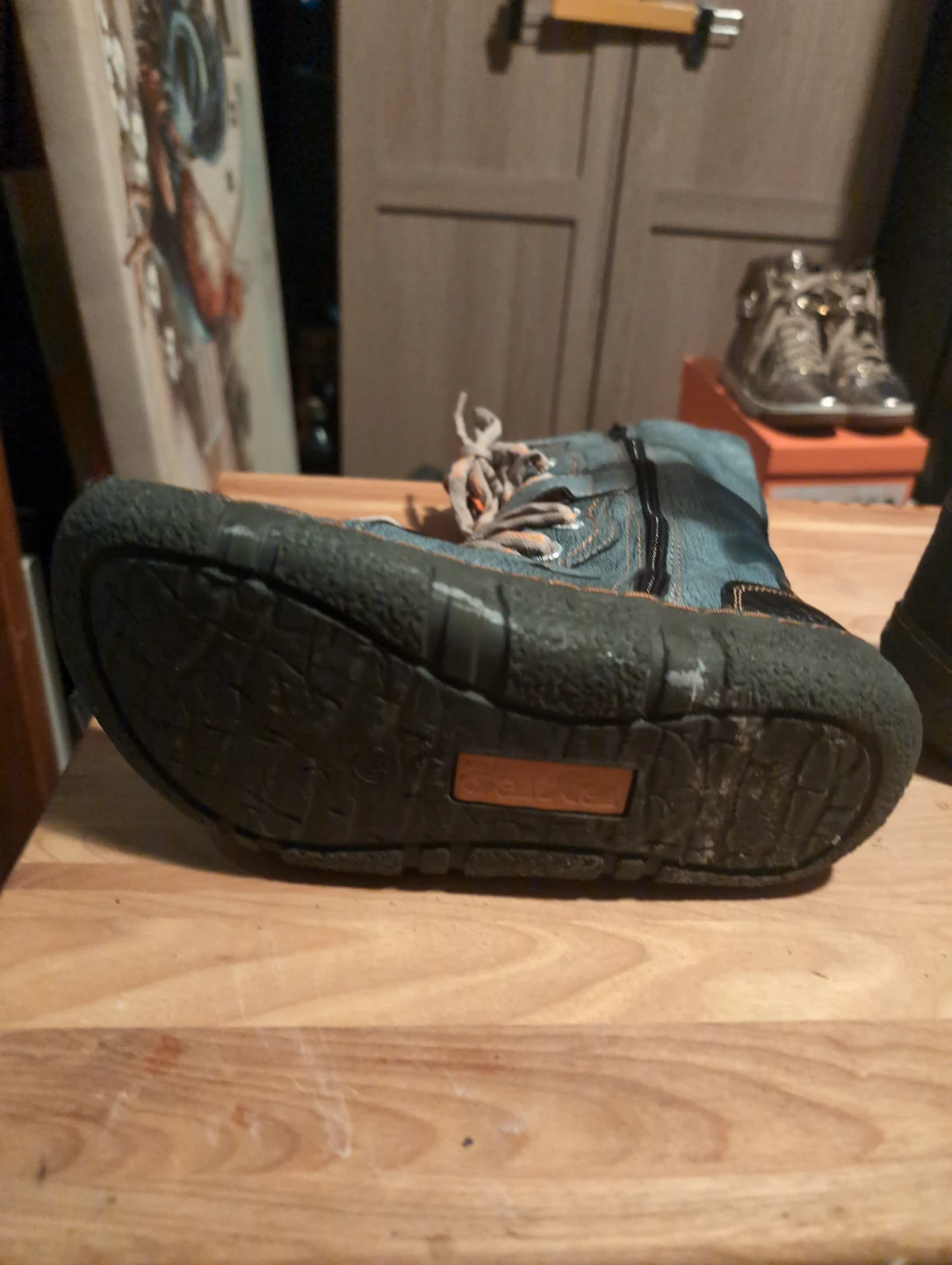 TMA EYES Blue Mid-Calf Boots - photo 3