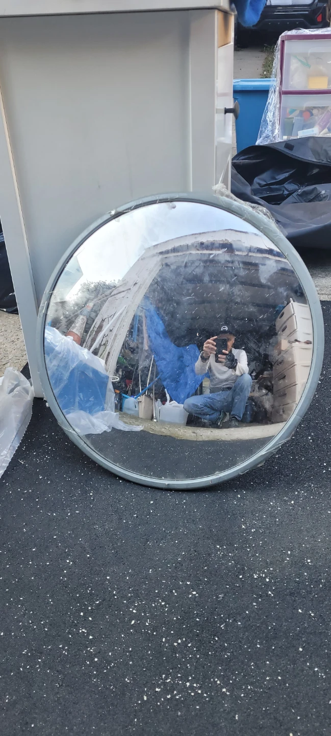 Round Safety Mirror