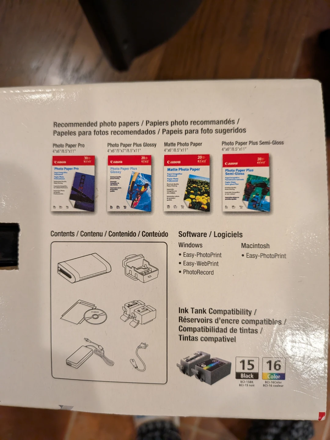 Canon PIXMA iP90 Photo Printer - photo 4