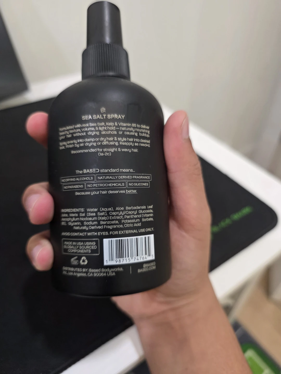Based Santal Sea Salt Spray - photo 2