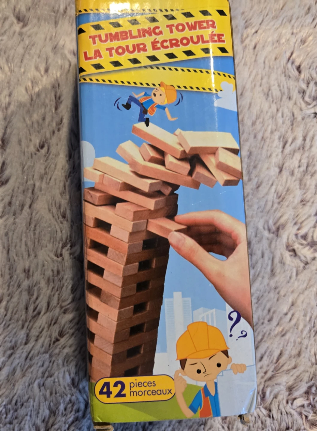 Tumbling Tower Stacking Game