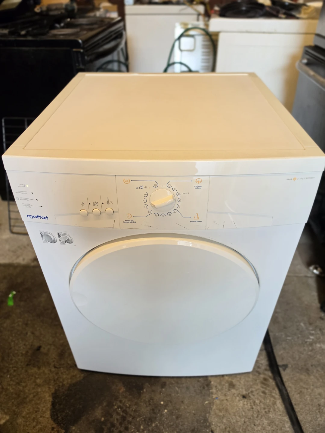 Delivery Available - Moffat 24" Compact Front-Load Dryer - photo 4