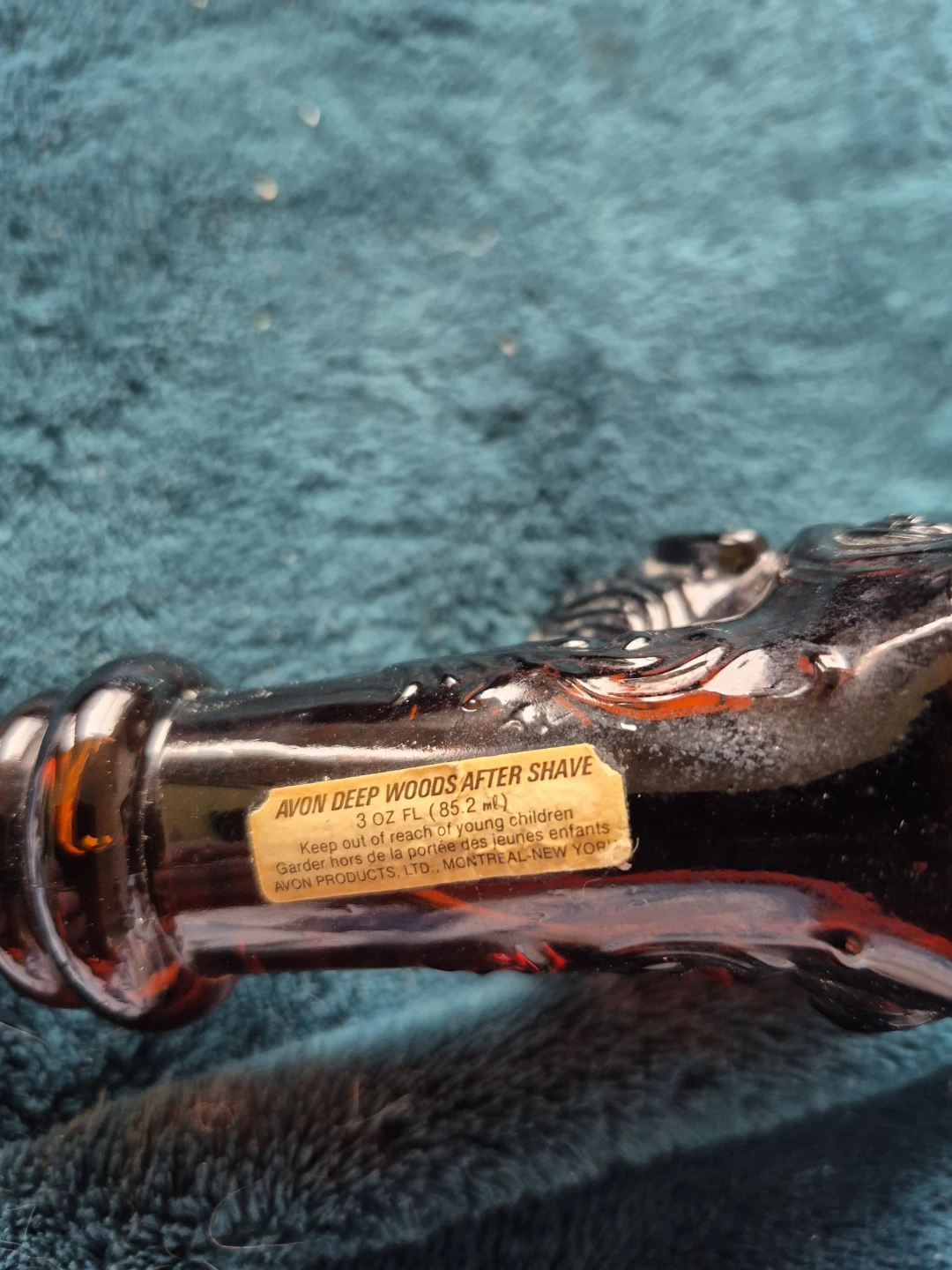 Vintage Avon Deep Woods After Shave Decanter - photo 4