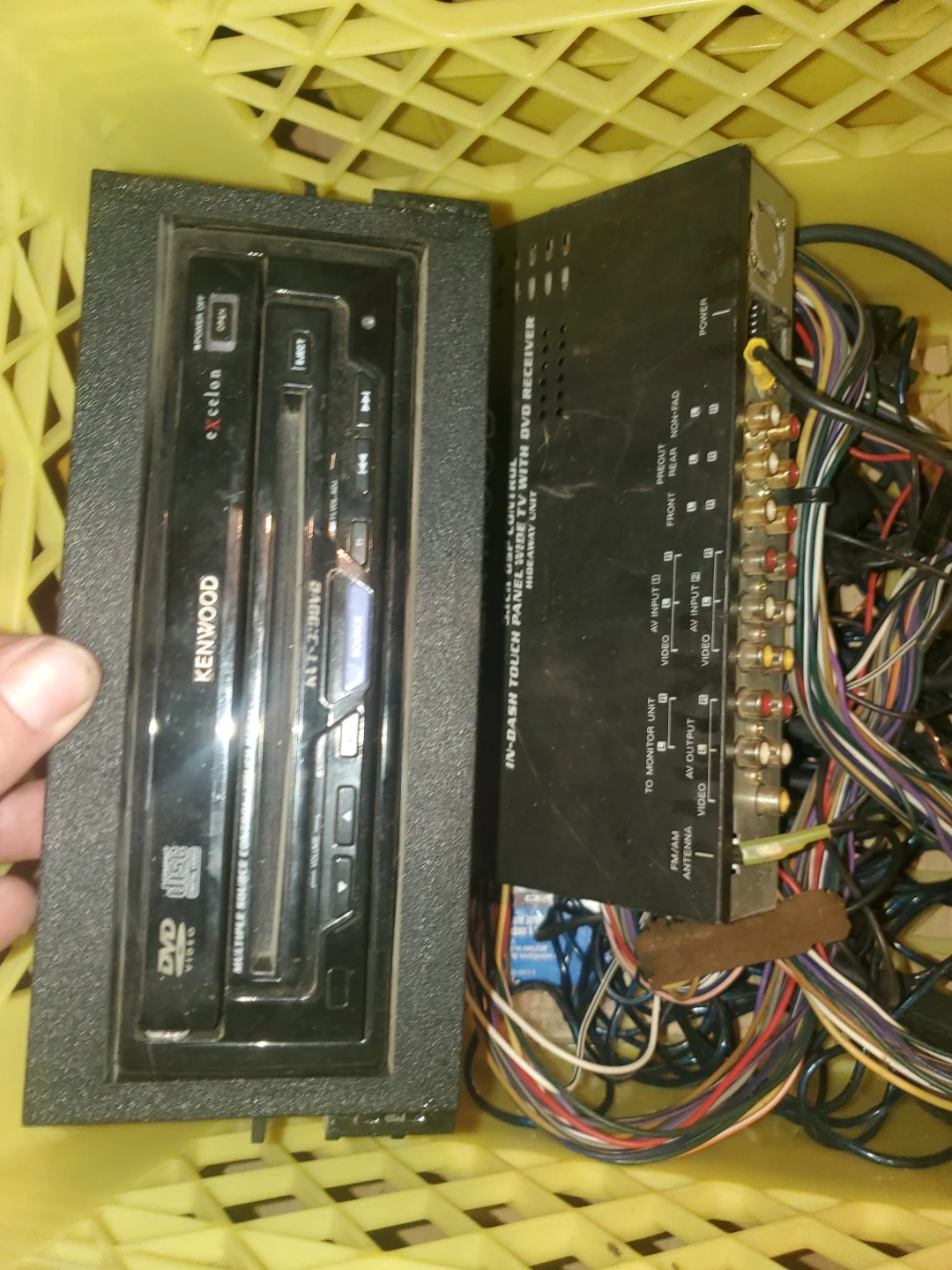 Kenwood eXcelon KVT-911DVD In-Dash Receiver