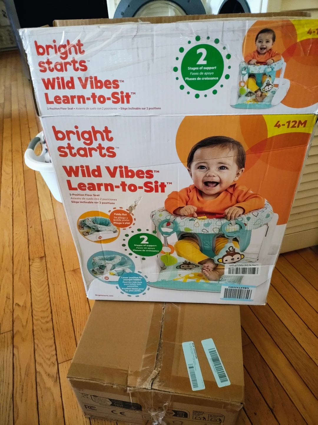 Bright Starts Wild Vibes Learn-to-Sit Floor Seat - photo 2