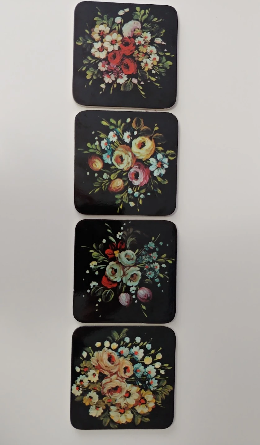 Vintage Sewell Melamine Coasters - photo 3