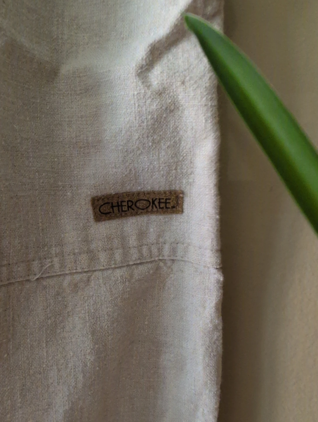 Cherokee beige linen-blend very long skirt - photo 2