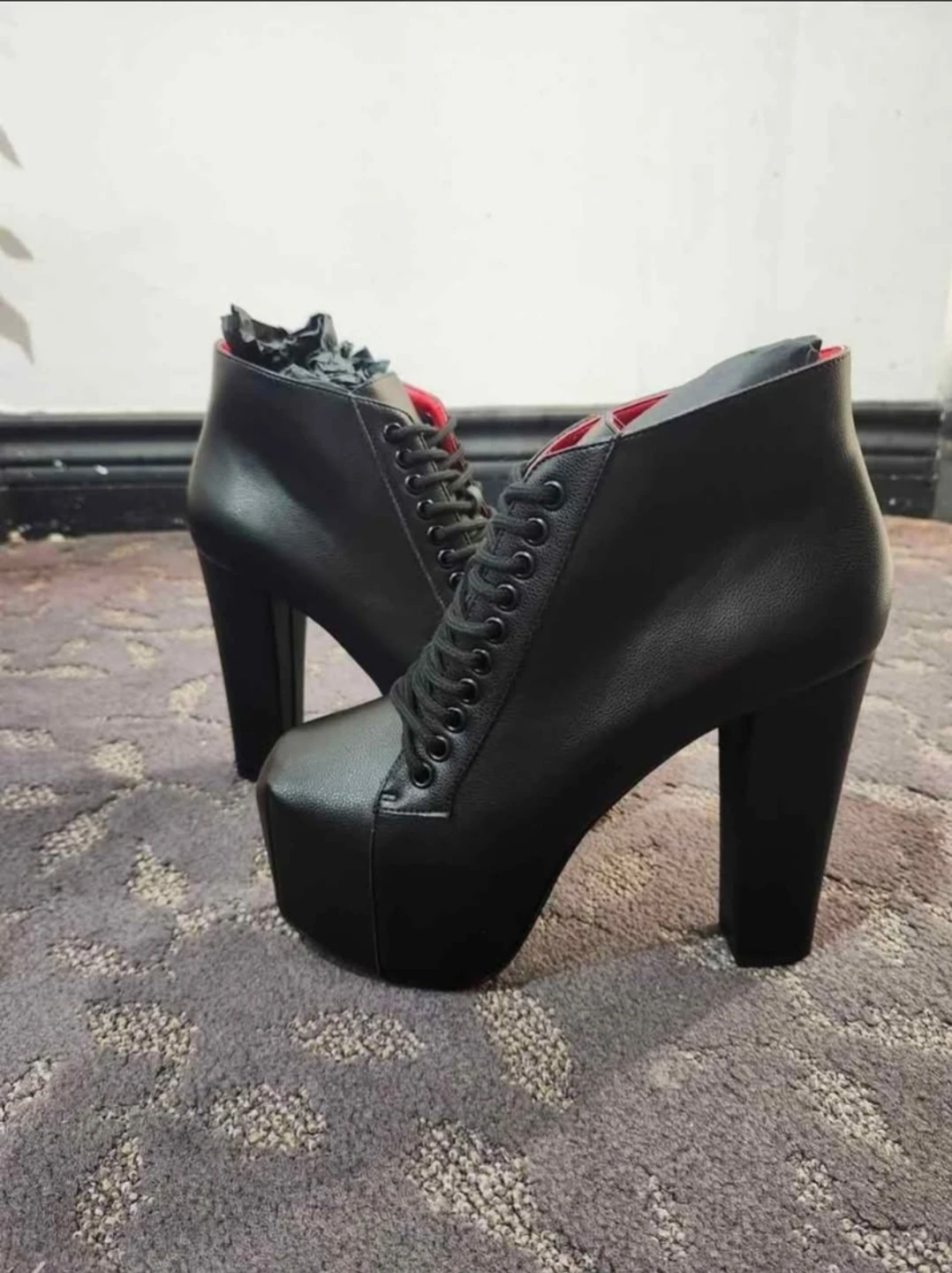 Kat Von D Trooper platforms heels - photo 3