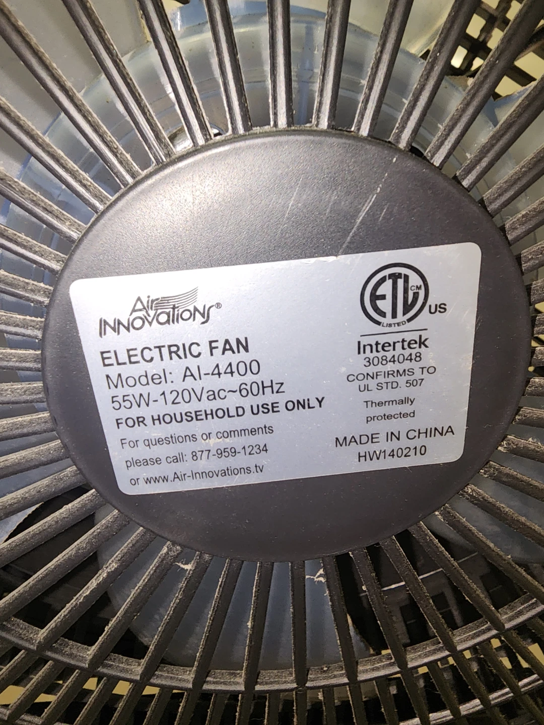 Air Innovations Electric Fan AI-4400 - photo 2