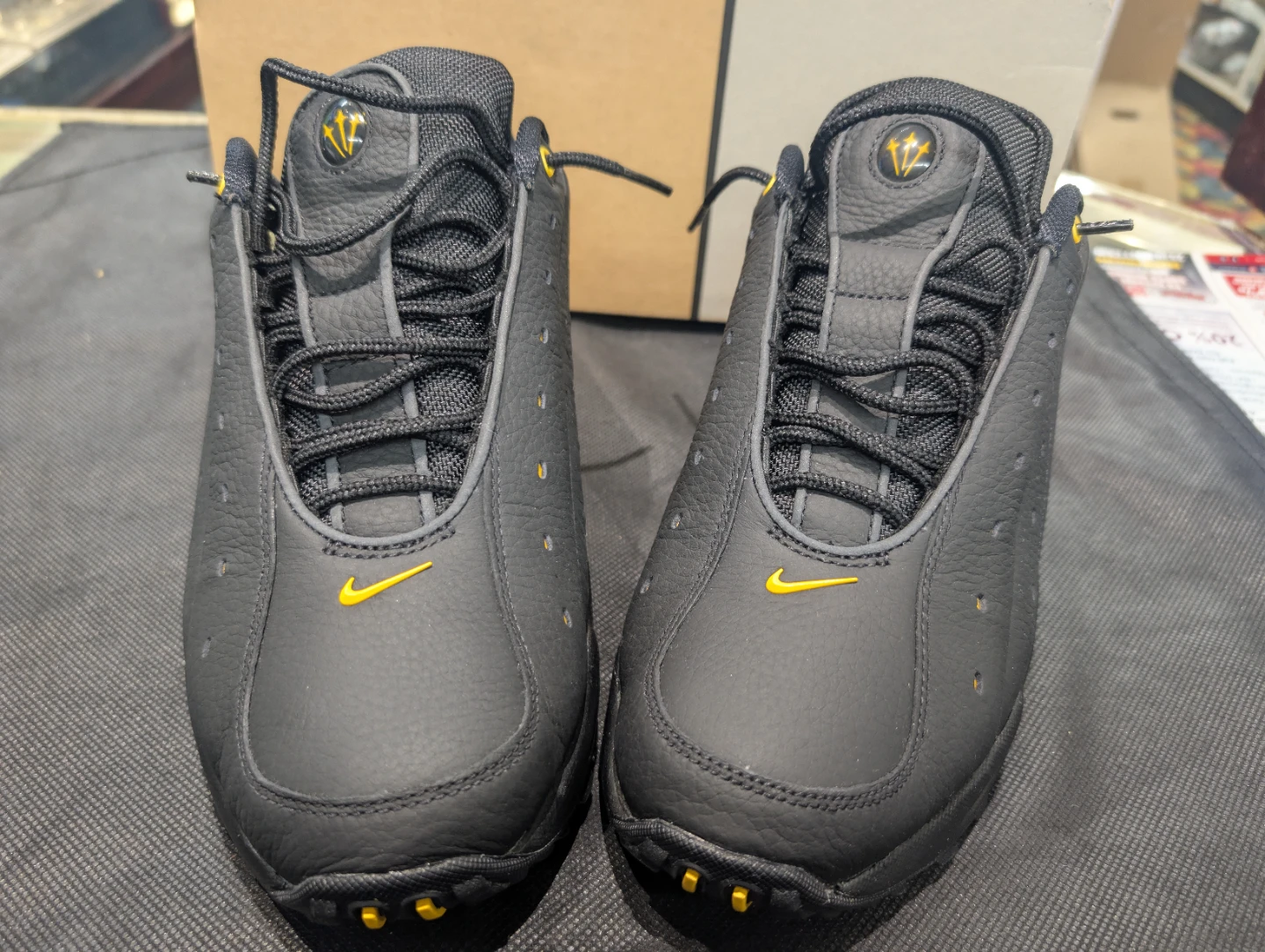 Nike NOCTA Hot Step Air Terra Black Yellow - photo 2