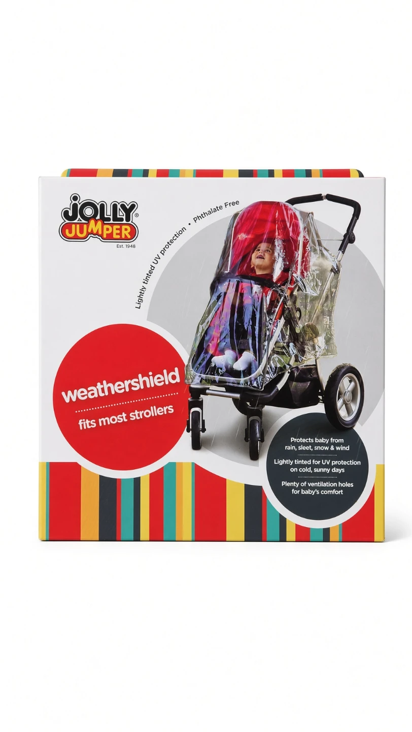 Jolly Jumper Weathershield – Fits Most Strollers (New)