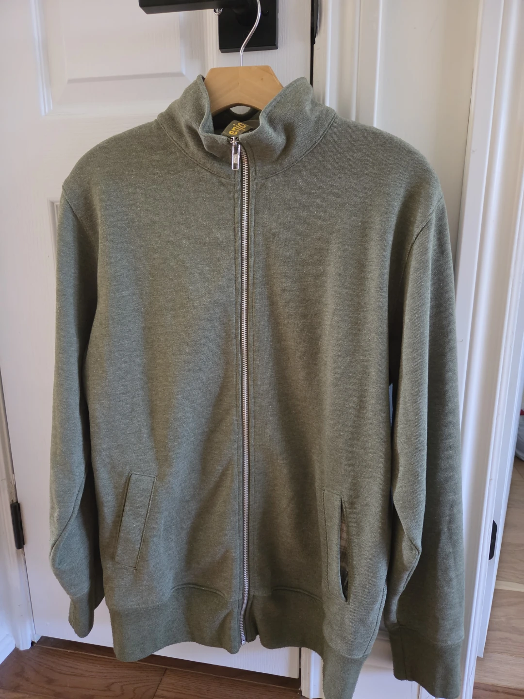 Enjoi Olive Zip-Up Hoodie - photo 2