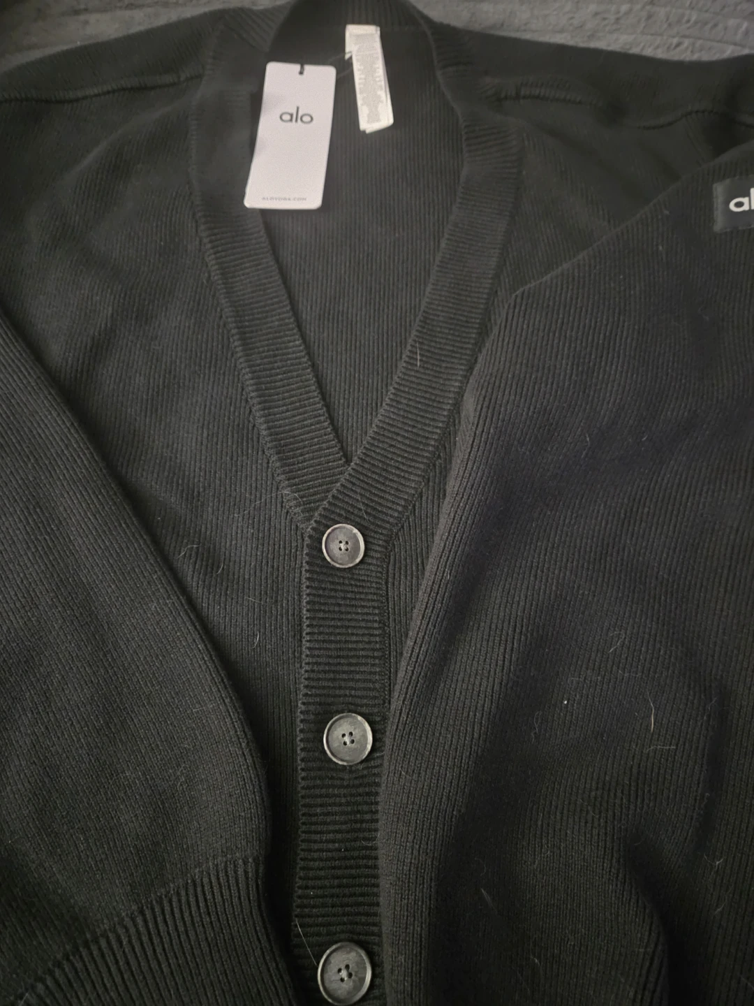Alo Yoga Black Cardigan - photo 2