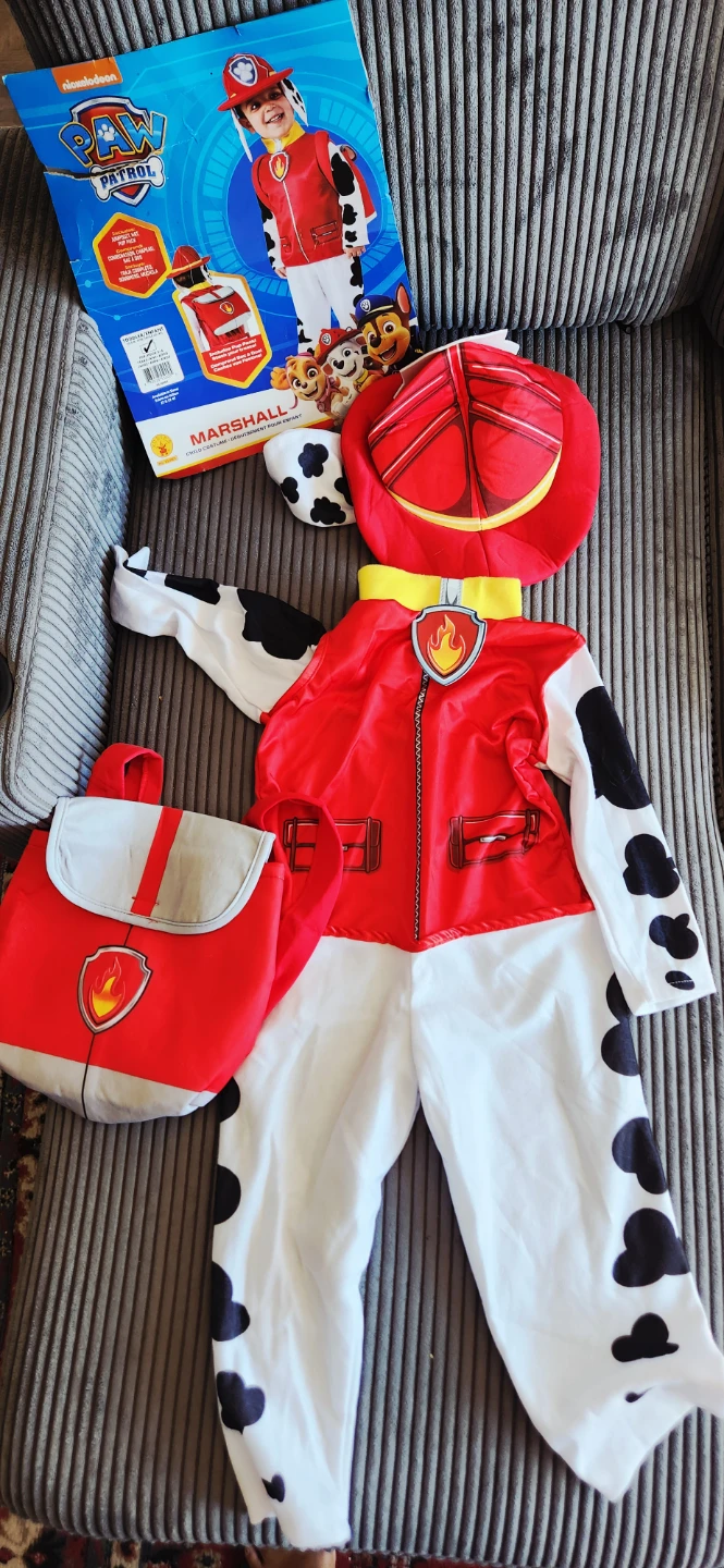 New Paw patrol kids costume