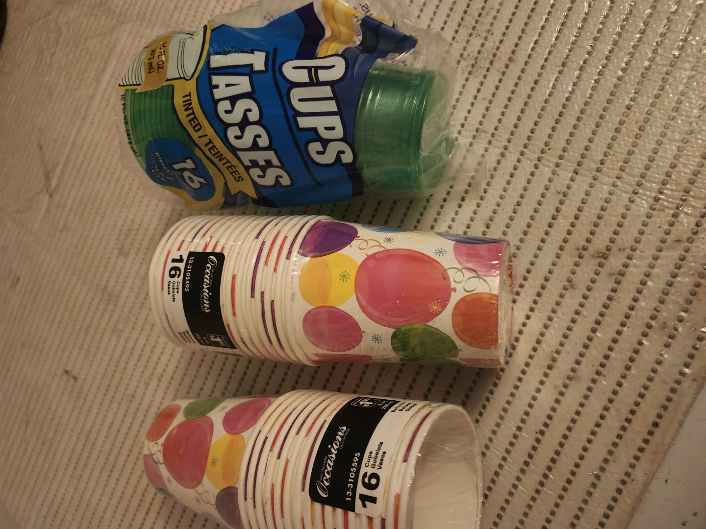 Lot of 48 Disposable Party Cups