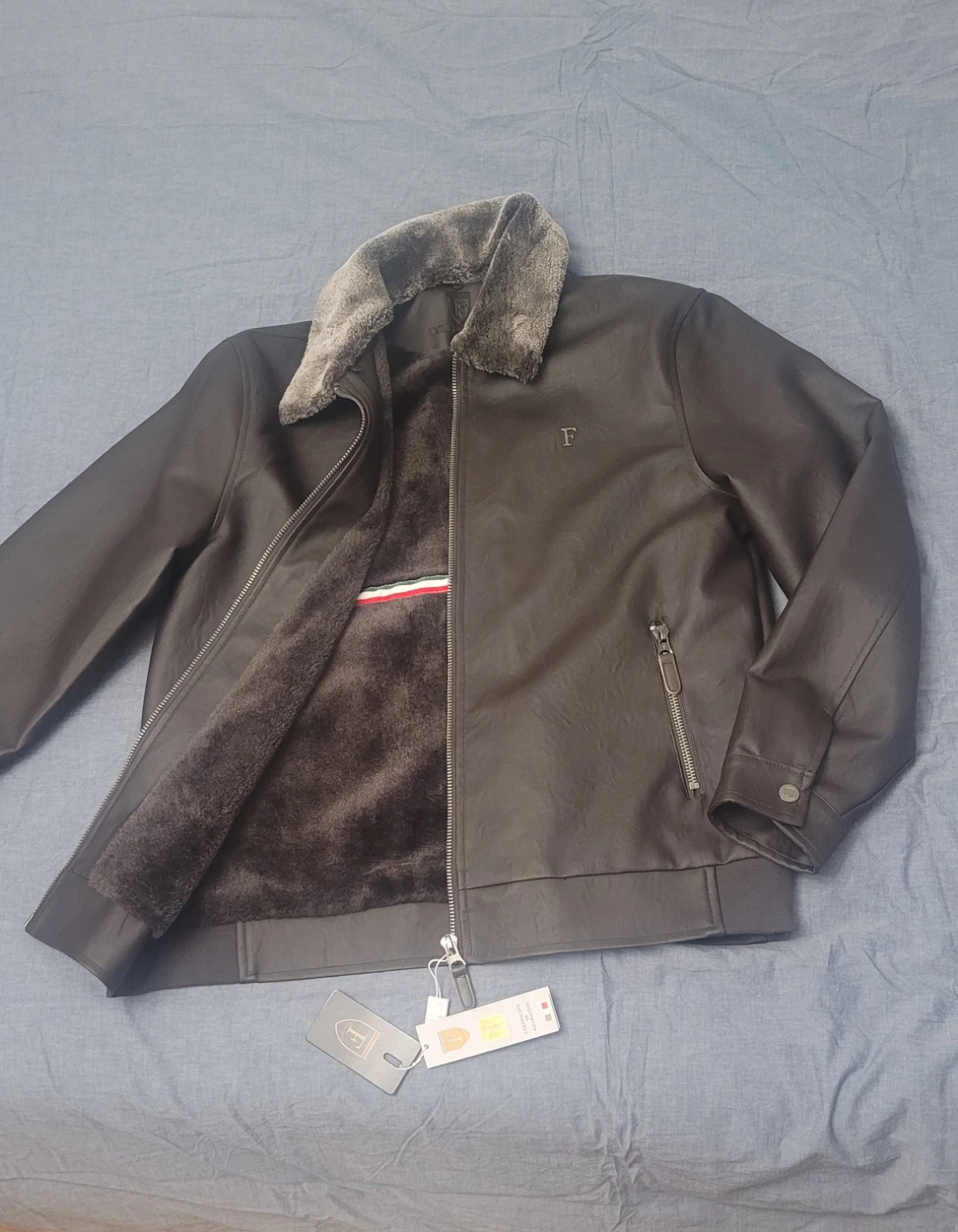 Ferrari genuine leather jacket - photo 2