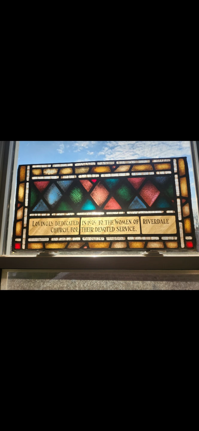 Vintage Stained Glass Commemorative Panels - photo 2