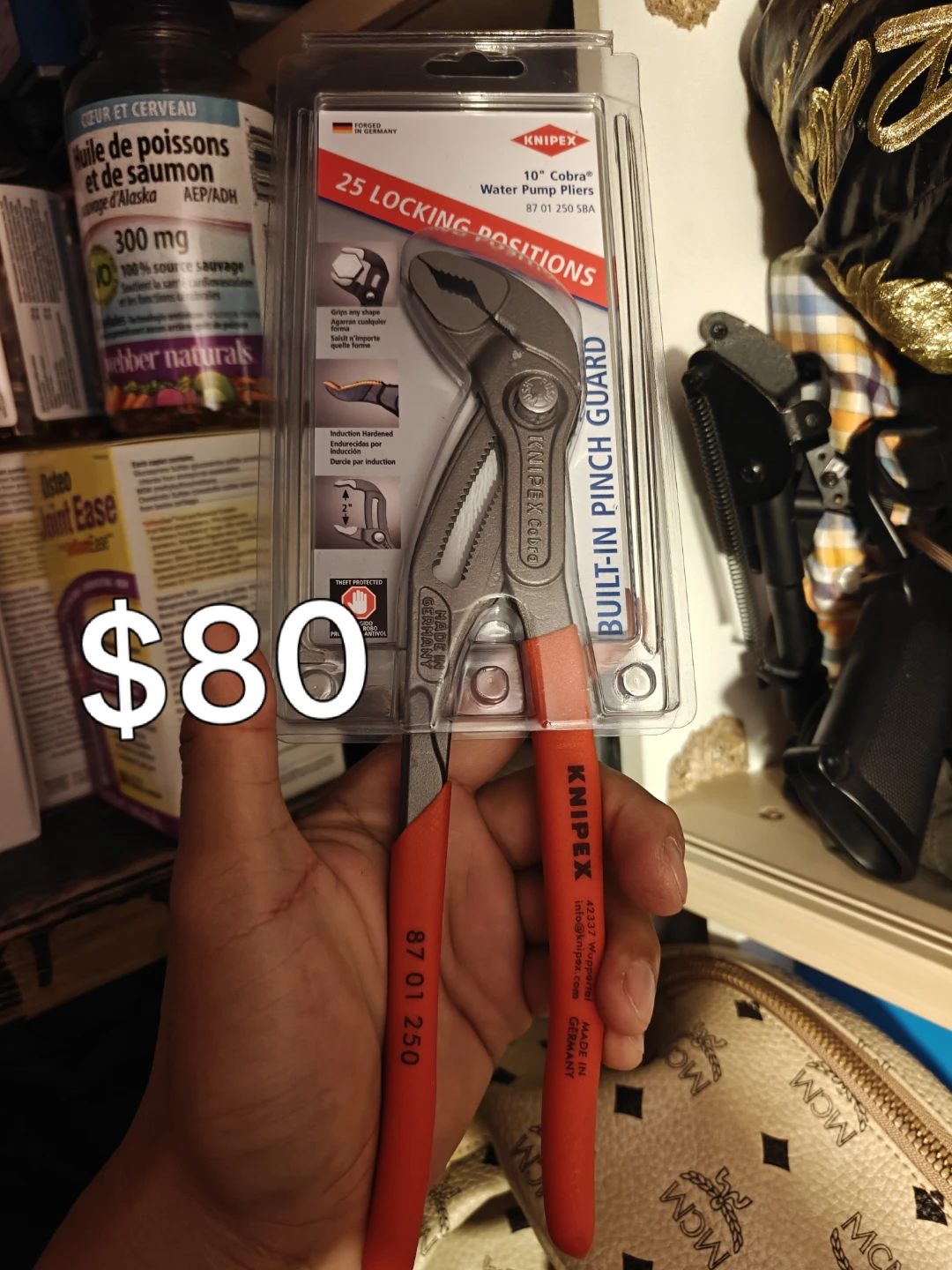 Knipex Cobra 10" Water Pump Pliers