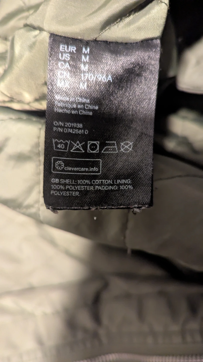H&M Divided Olive Green Parka - photo 4