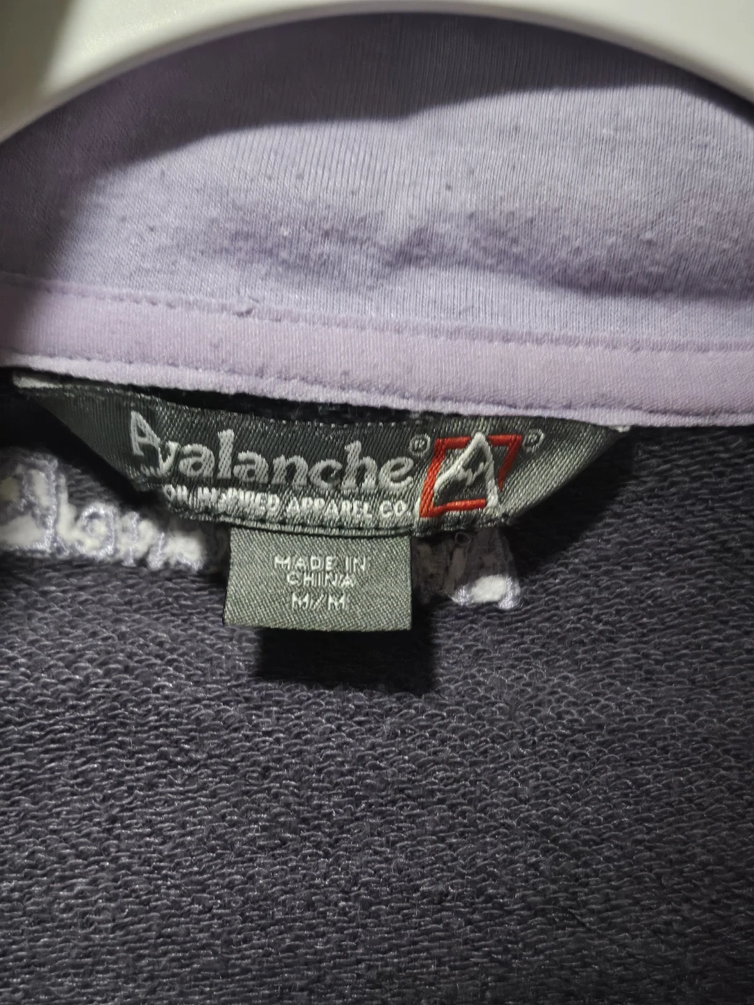 stay warm Snap-Front Pullover Avalanche Heathered Purple - photo 5
