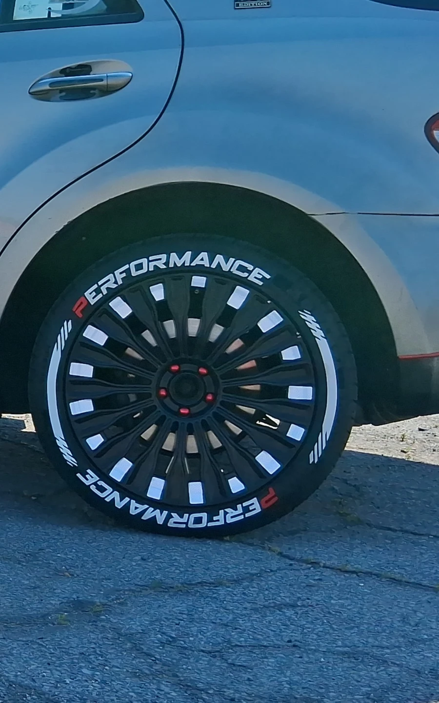 Custom Performance Car Wheel Decals - photo 3