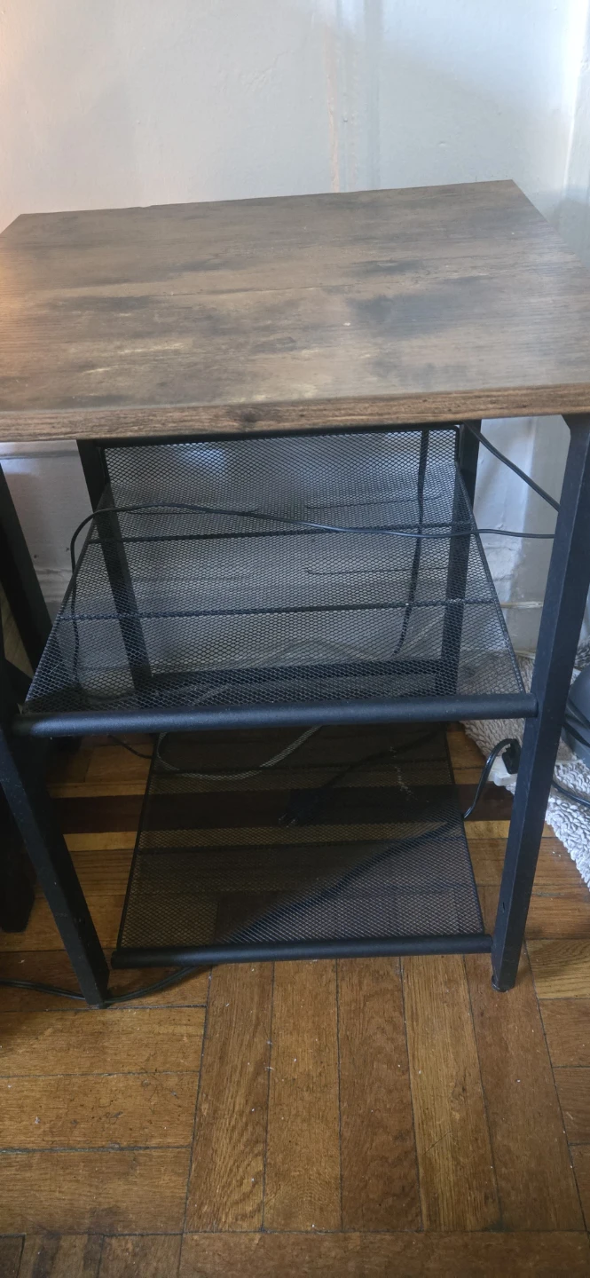 Industrial Style End Table