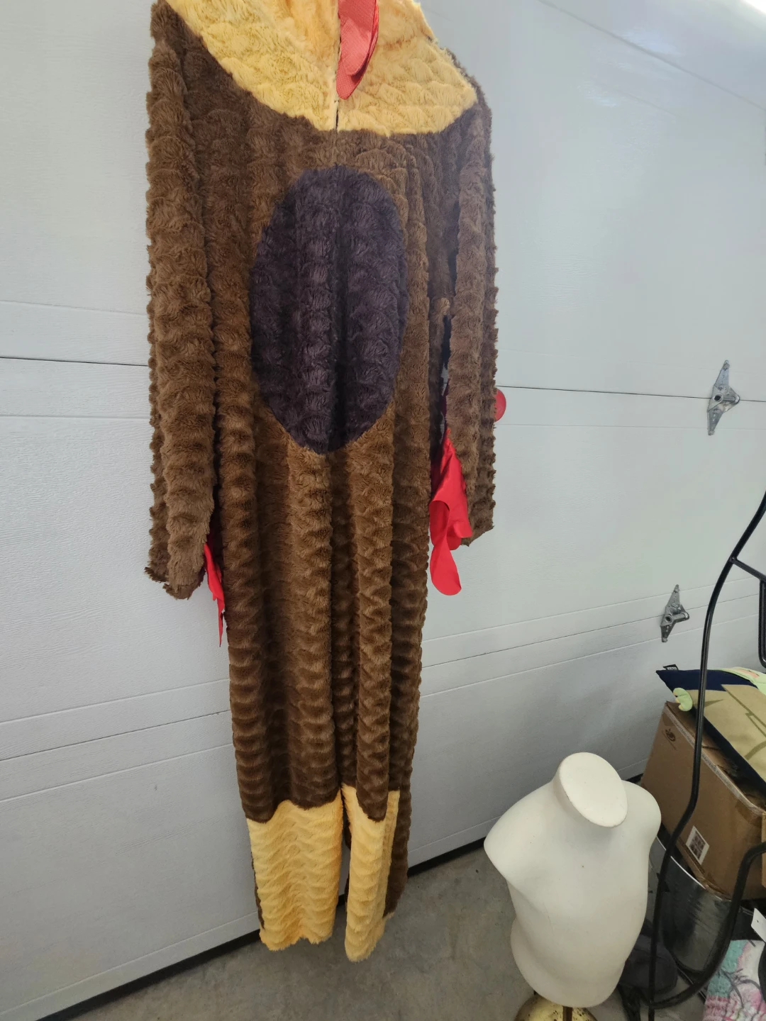 Plush Turkey Costume Full-Body Suit - photo 2