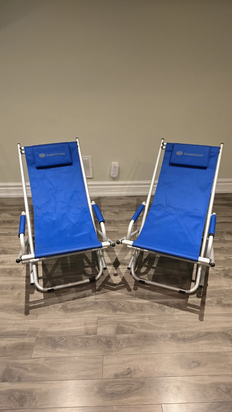 Open to offers-Outdoor Lounge Chairs – Set of 2