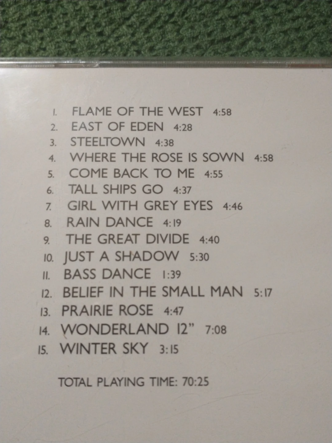 Big Country - Steeltown CD - photo 4