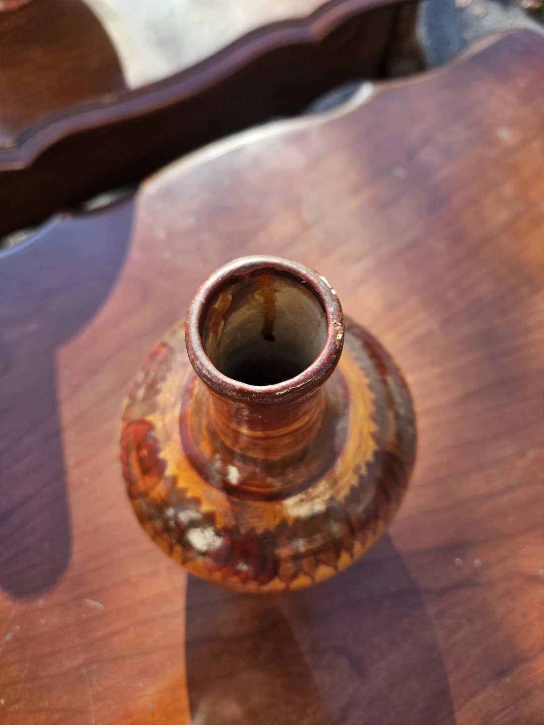 Small Decorative Terracotta Bud Vase - photo 3
