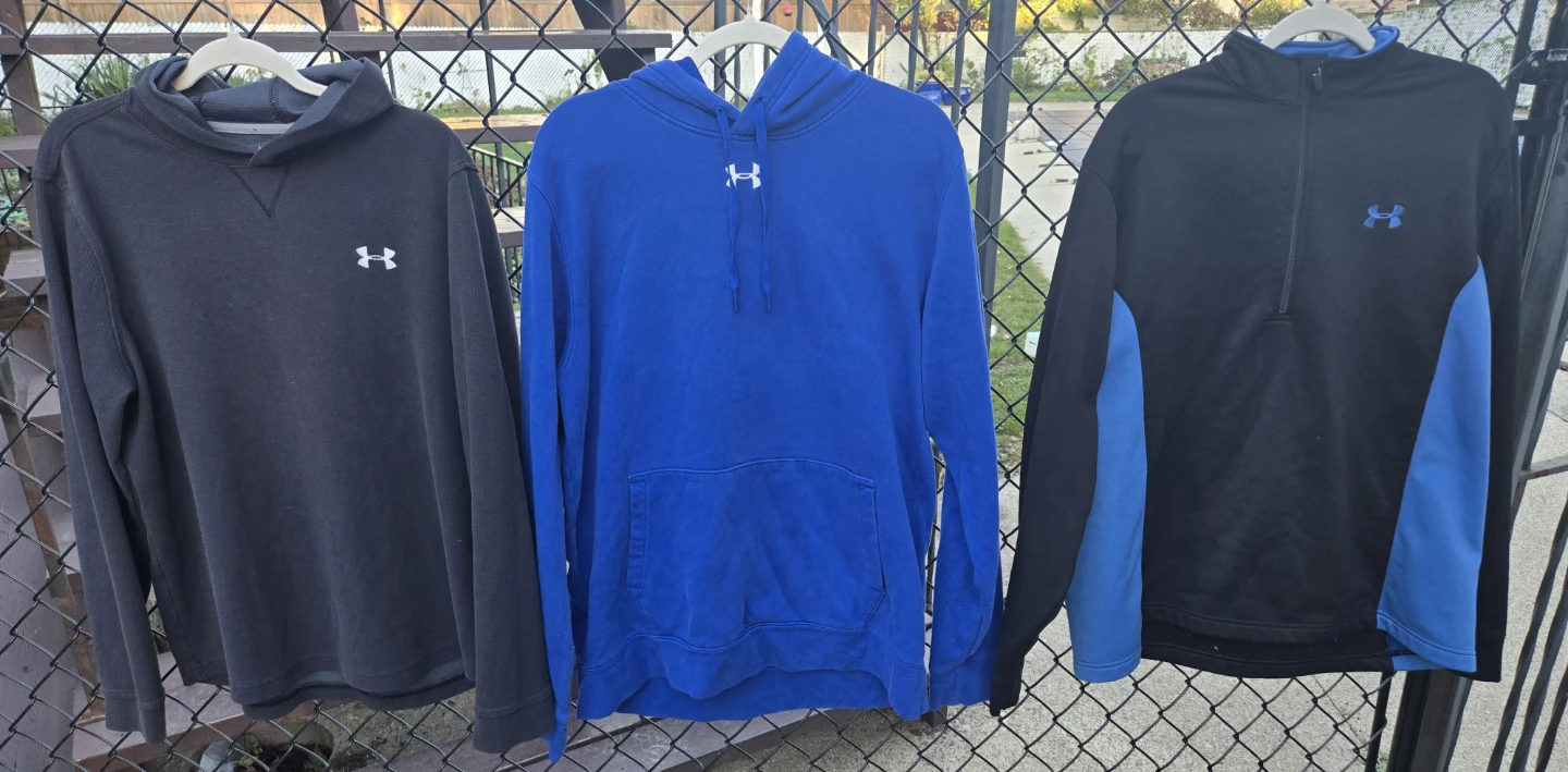 COLDGEAR Under Armour Men's LARGE. 3 Tops EUC.