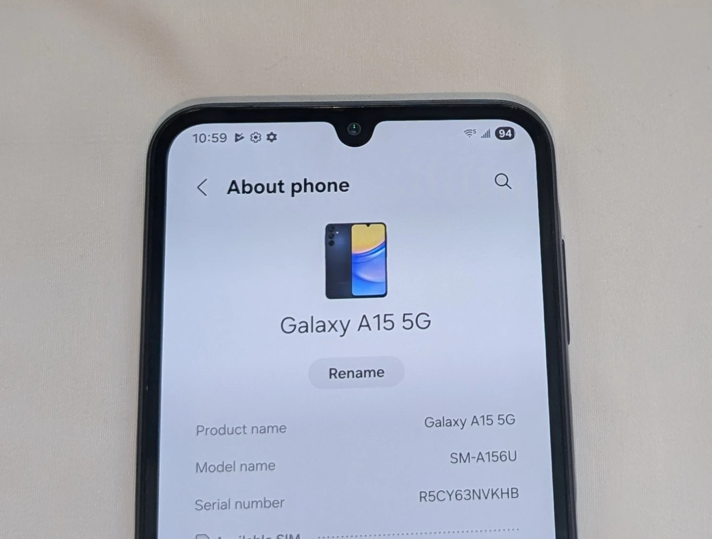 EXCELLENT CONDITION Samsung Galaxy A15 5G UNLOCKED Cell Phone - photo 2