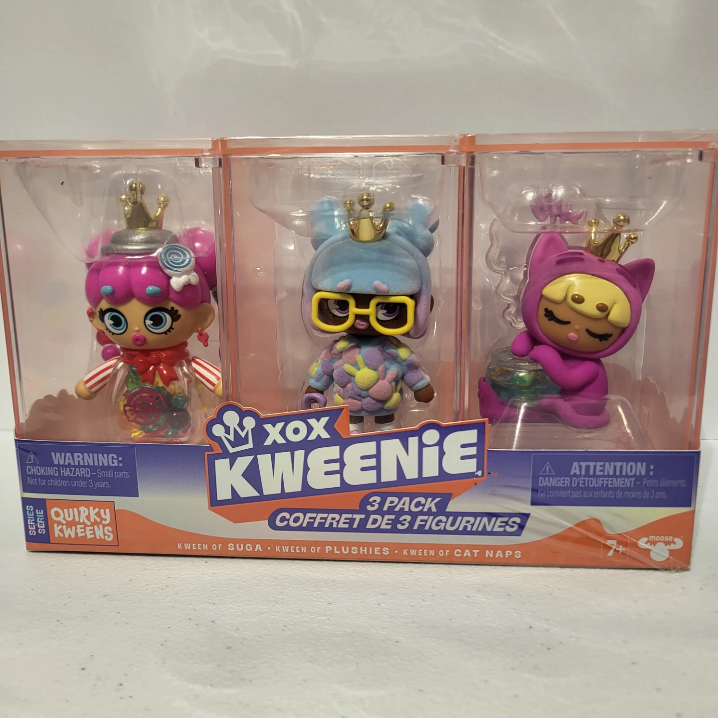 Moose Toys XOX Kweenie 3 Pack Figures