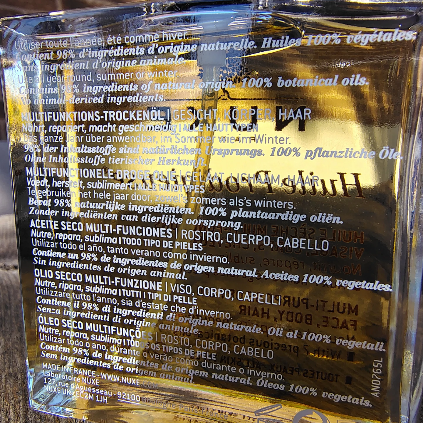 Nuxe Huile Prodigieuse Multi-Purpose Dry Oil 100ml - photo 2