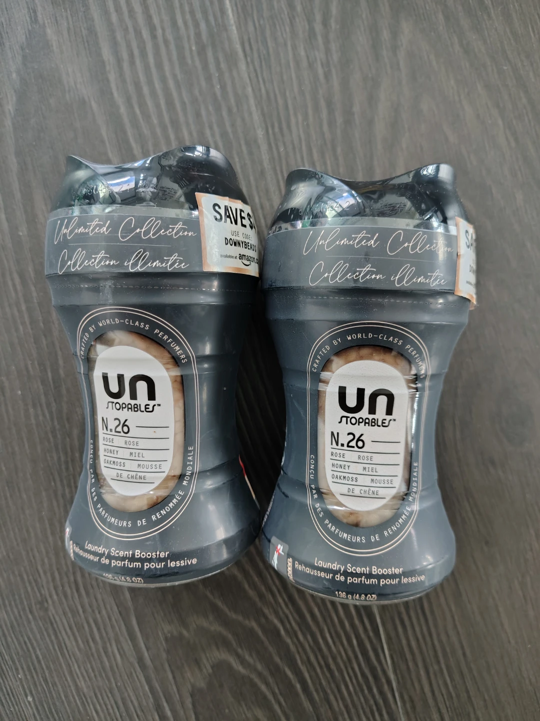2x Downy Unstopables N.26 Laundry Scent Boosters