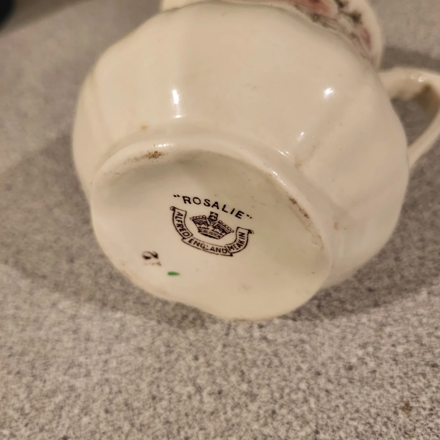 Alfred Meakin Rosalie Creamer Jug - photo 5
