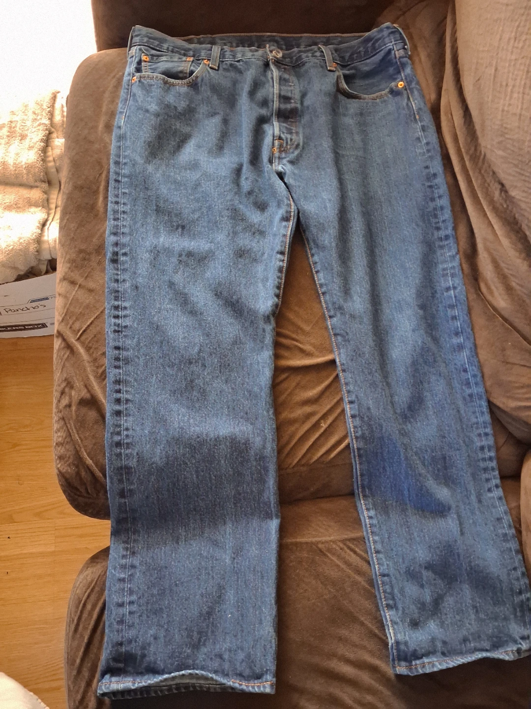 Levi's 501 Button Fly Original Fit Jeans Size 40x32