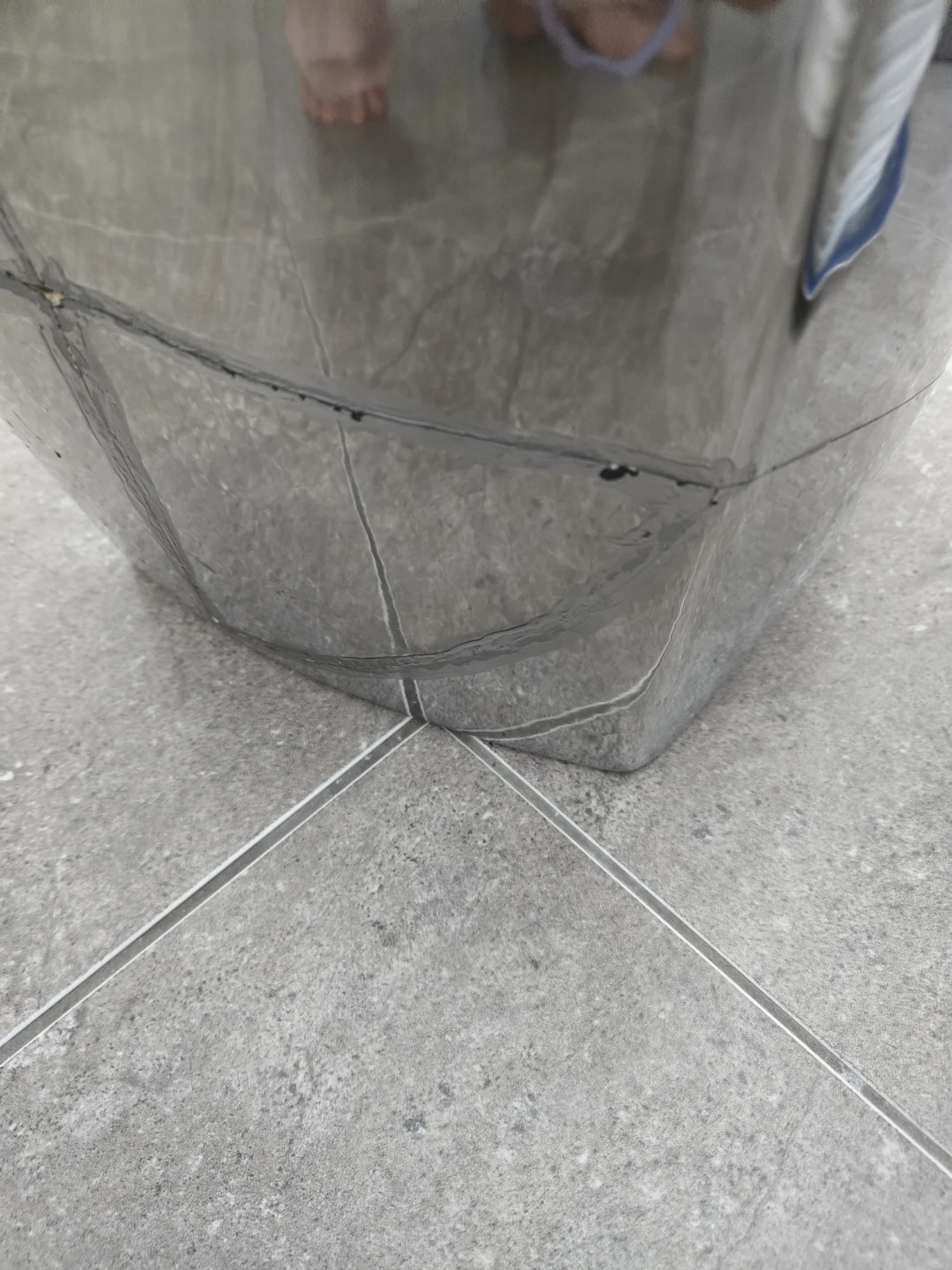 Chrome Ceramic Garden Stool - photo 3
