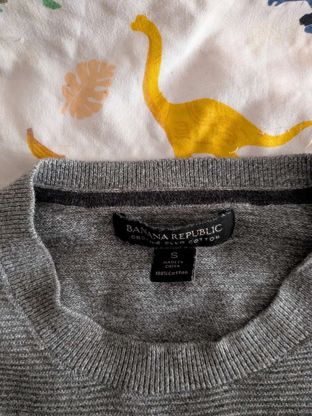 Banana Republic Grey Organic Cotton Sweater - photo 2