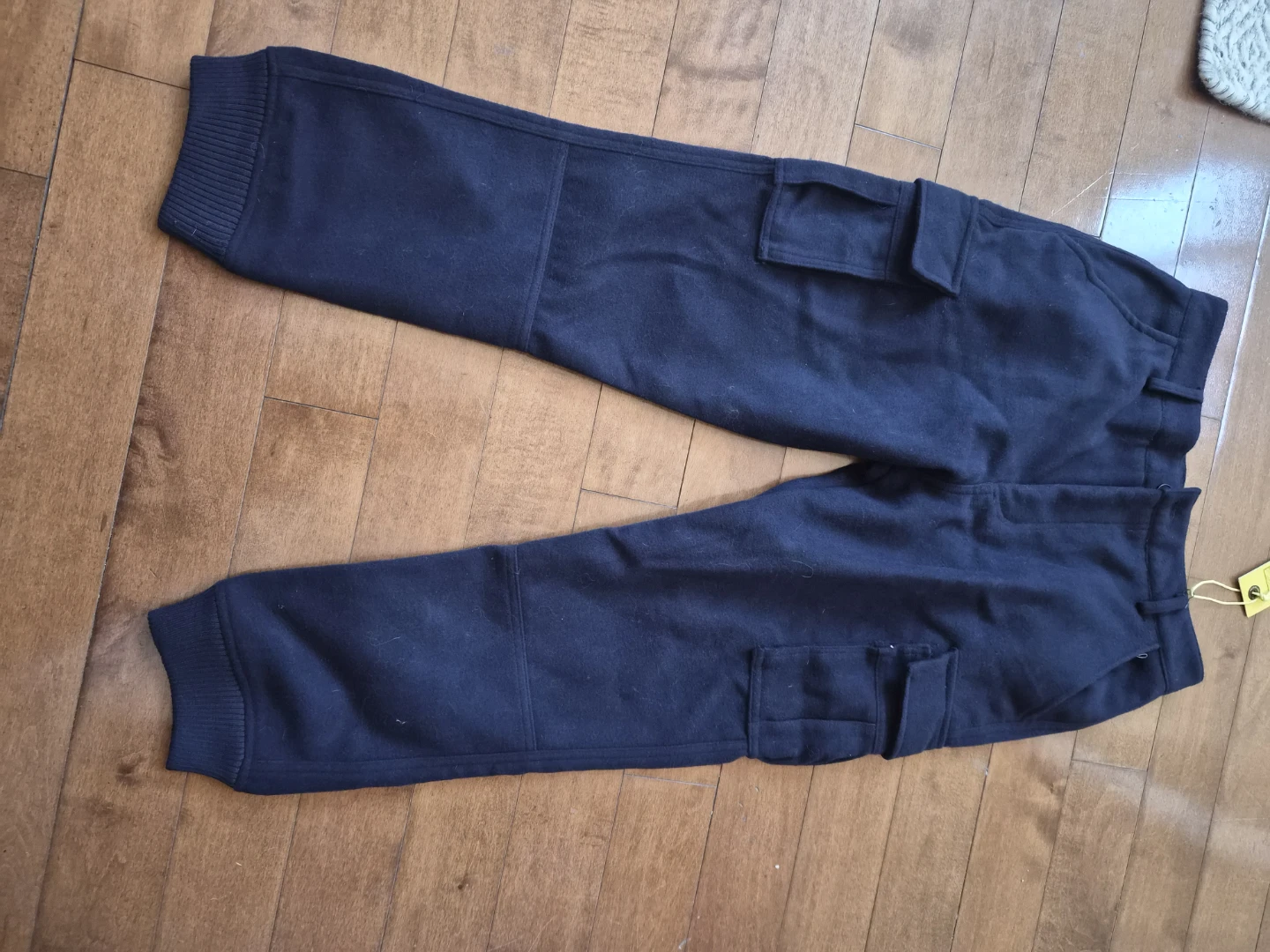 Red Charcoal Cargo Pants Navy